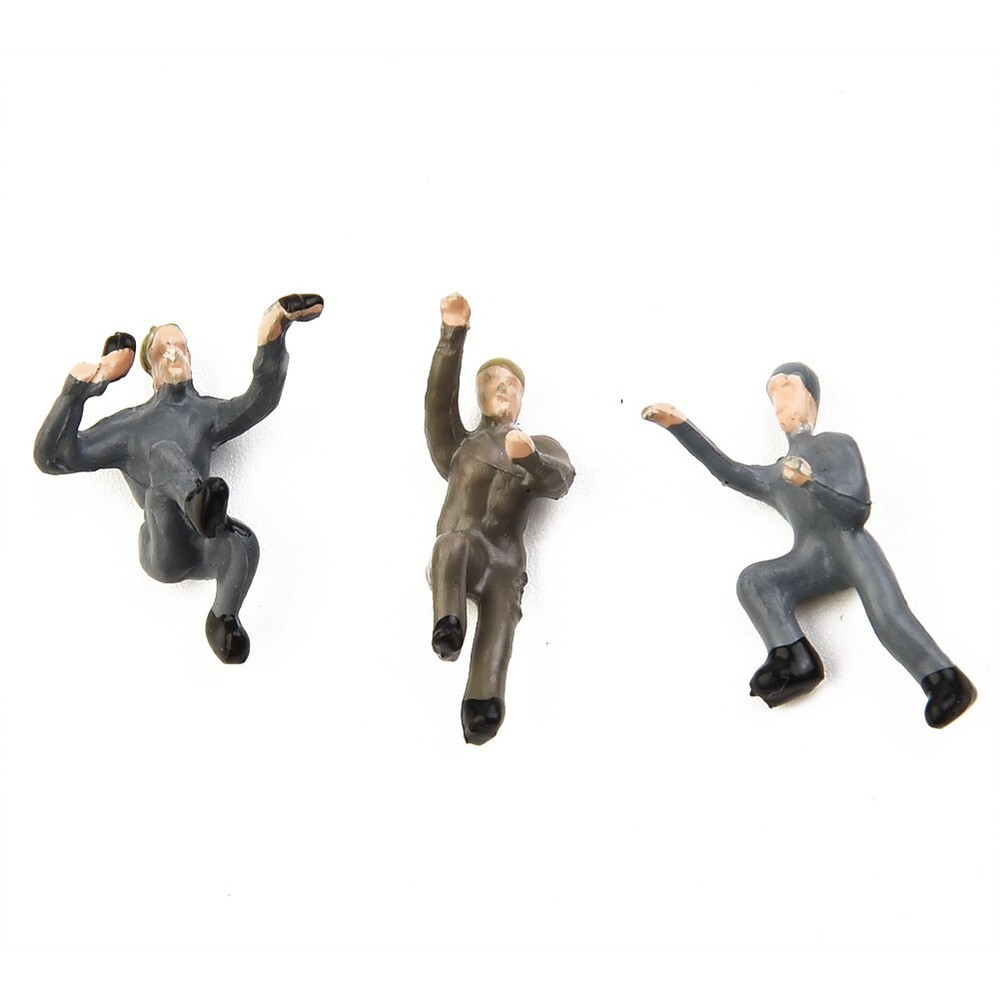 27Pcs/Set Model Train Railway Worker People Figures Diorama Layout Scale 1:87.