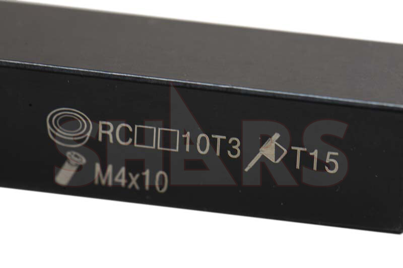 SHARS 1/2"x4" RH SRDCN Tri-Lock Tool Holder for RCMT Inserts P]