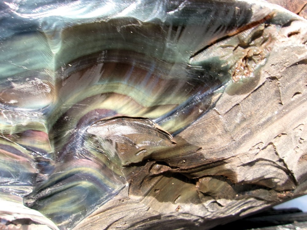 Rainbow Obsidian Lapidary Rough for Cabbing 39.15 Lbs. Mexico