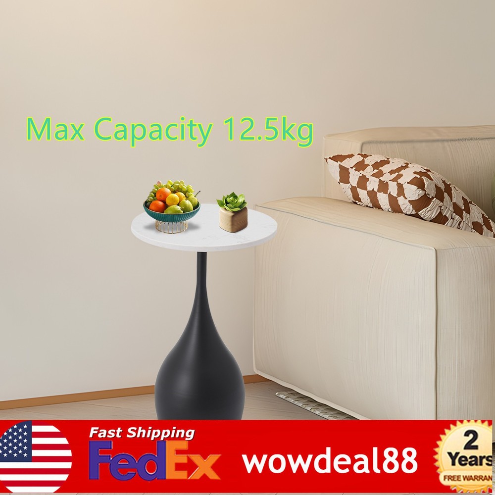 Modern Sofa Side Table, Round Accent Table, Round End Table For Small Spaces