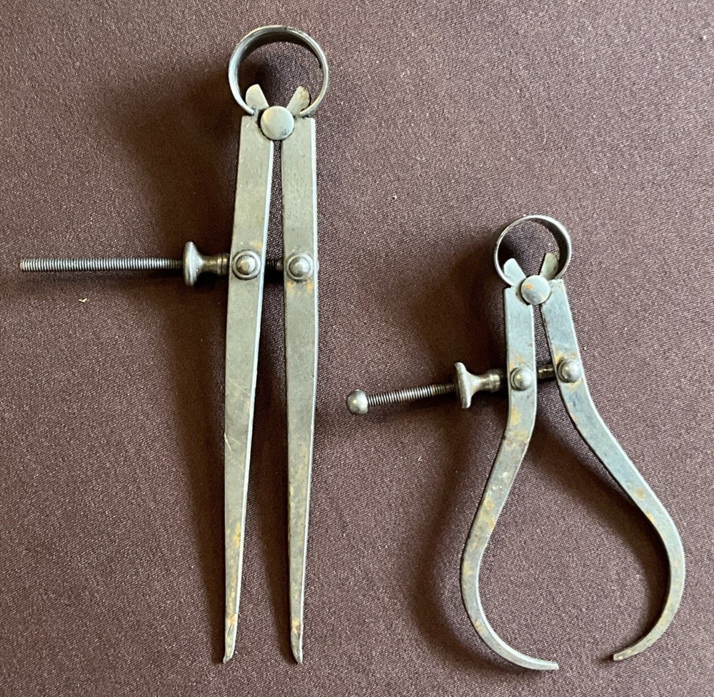 L.S. Starrett Calipers Inside & Outside