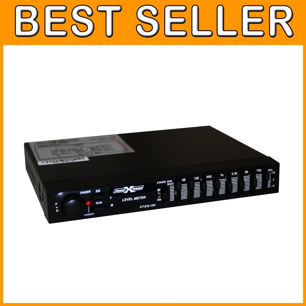 ST-EQ-180 Stereo Equalizer with Subwoofer Control