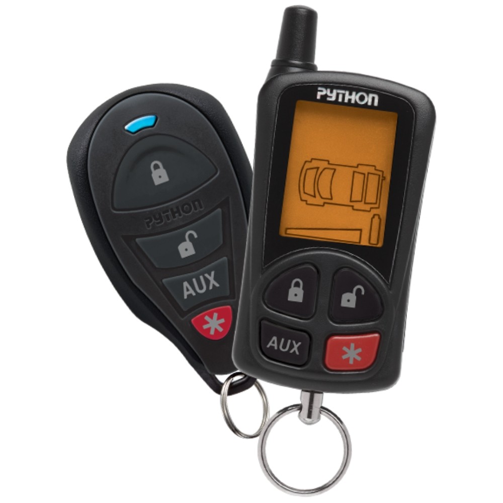 Python 3305P 2-Way LCD Alarm Security & Keyless Entry System w/ 1/4 Mile Range