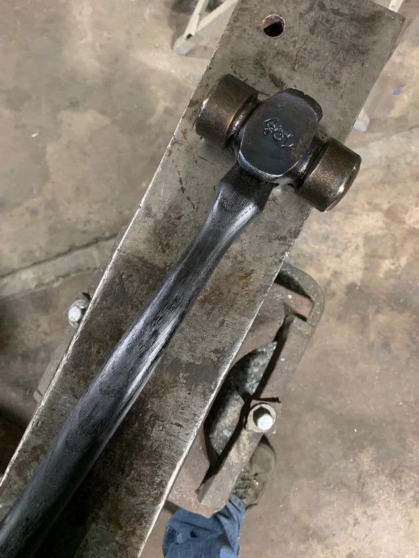 Rounding Hammer 2.5 LB Blacksmith's Iron Hammer