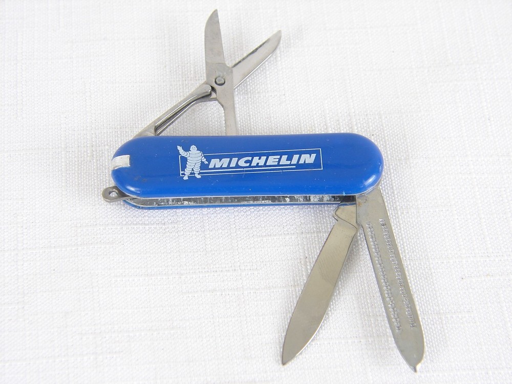 Vintage Michelin Folding Pocket Knife
