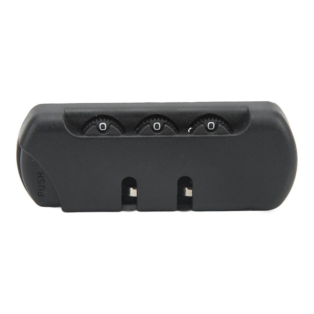 Luggage Password Lock High Security 3 Digit Password Frosted Texture Replacement