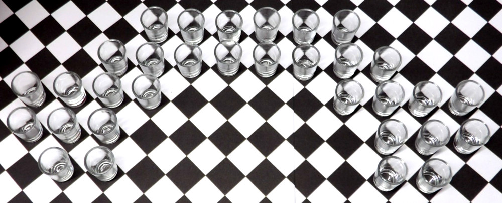 Mini Shot Glasses• (I Think It's A Chess Set)• 32 Pcs.•