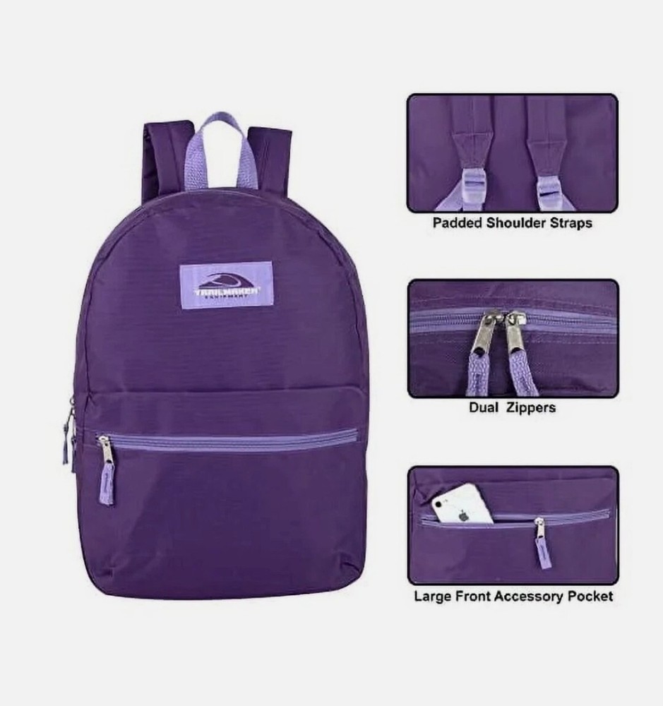 NEW! Trail Maker Basic nice Purple Backpack