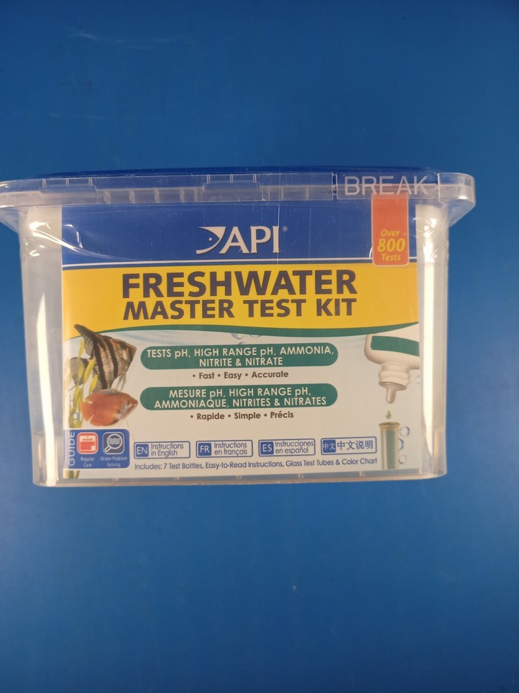 🐟 API Aquarium Freshwater Master Test Kit 800 tests Fish pet 🐠