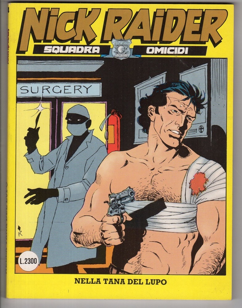 comic NICK RAIDER Bonelli number 54