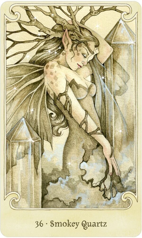 Fairy Gems A Crystal Oracle Deck & Book Set Us Games Systems Magic Artwork FRG40