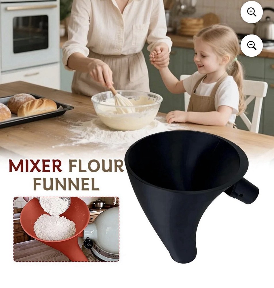 Flower Funnel Accessory for Mixer