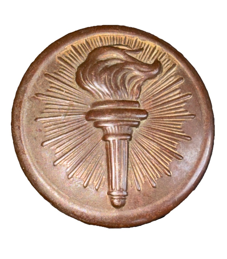 WWI ROTC Torch - Collar Disk Pin