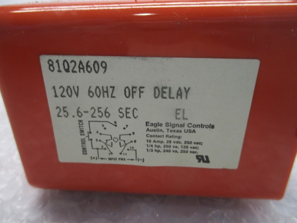 EAGLE SIGNAL 81Q2A609 TIMER 120V NSNP