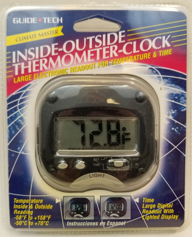 Barjan 2928000 Climate Master In/Outside Thermometer