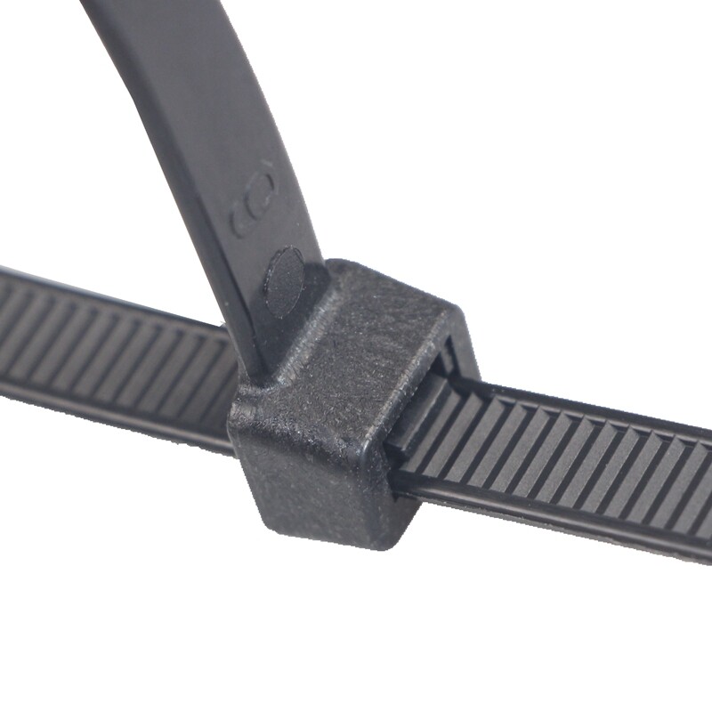 8.8mm Width Nylon Plastic Cable Ties Zip Tie Wraps Strong All Sizes White/Black