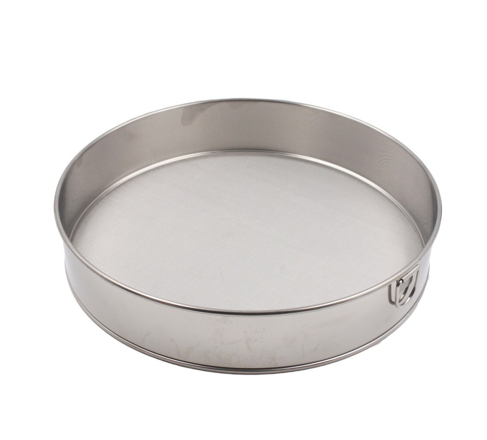 10 Inch Flour Sifter Round Fine Mesh Baking Strainer