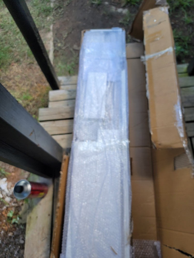 Barn door, no hardware, just door, white, tall