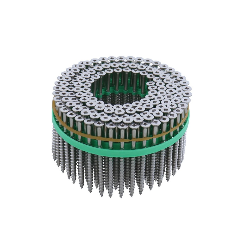 MURO® #10 x 3" Twinfast Coarse Thread Bugle Head #2 Square Drive Sharp Point