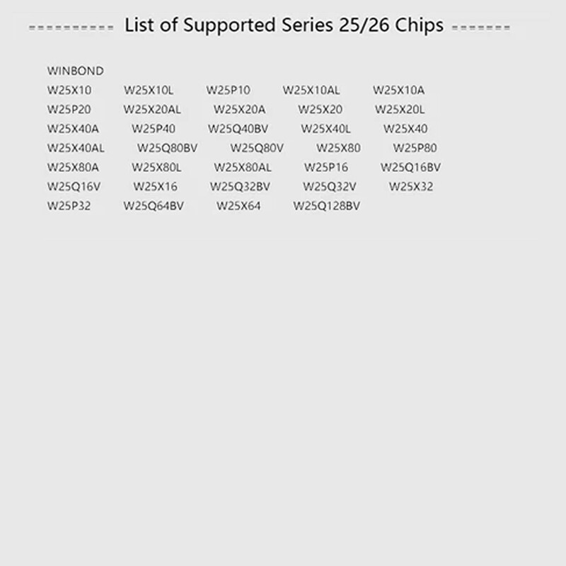 USB Programmer CH341A Series Burner Chip 24 EEPROM BIOS Writer 25SPI Flash SOP8