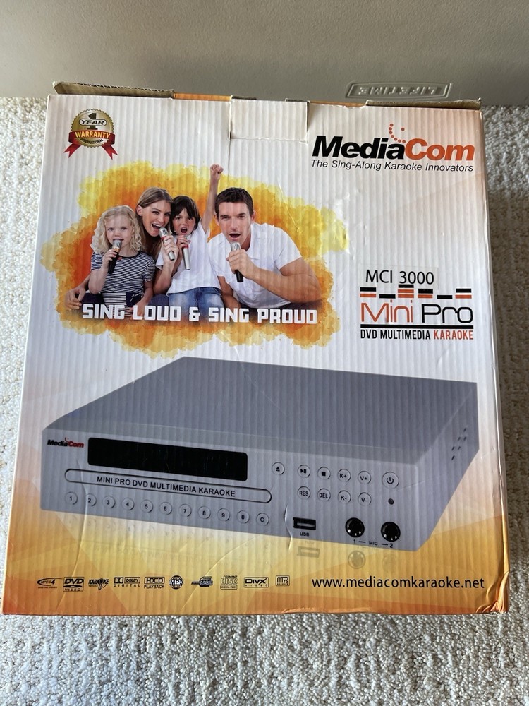 MediaCom MCI 3000 Mini Pro DVD Multimedia Karaoke system