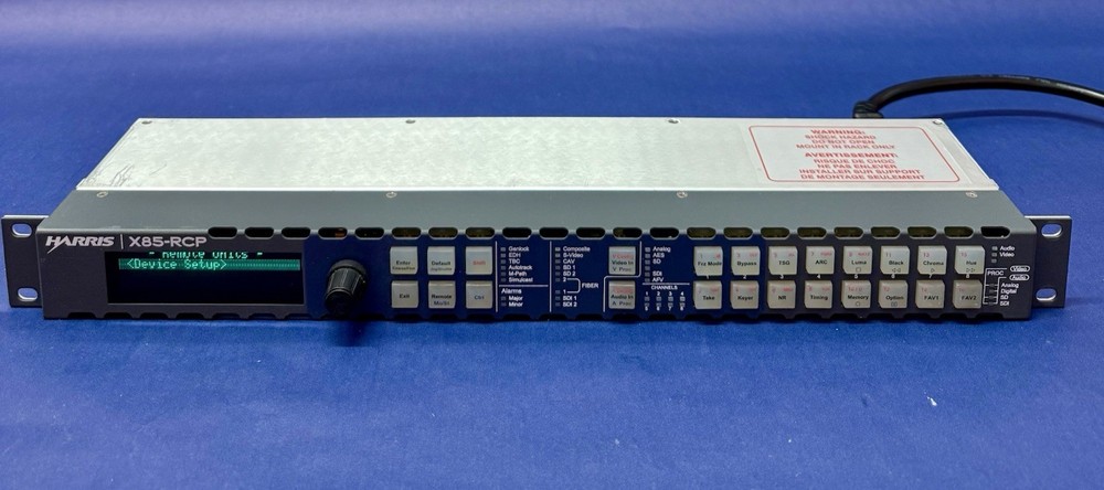 Harris X85 Remote Control Panel Harris X85-RCP