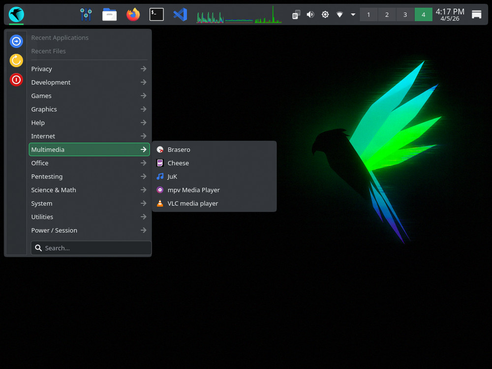 Parrot Security OS 7.1 Bootable DVD Live Hacking Security Install (64 bit)