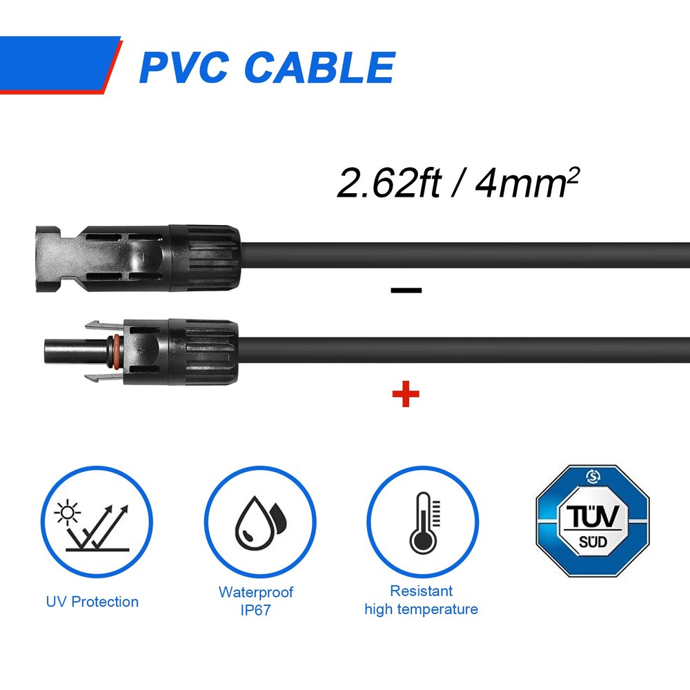 200W 12 Volt Monoc Solar Panel High Efficiency Durable RV Marine Boat Off Grid