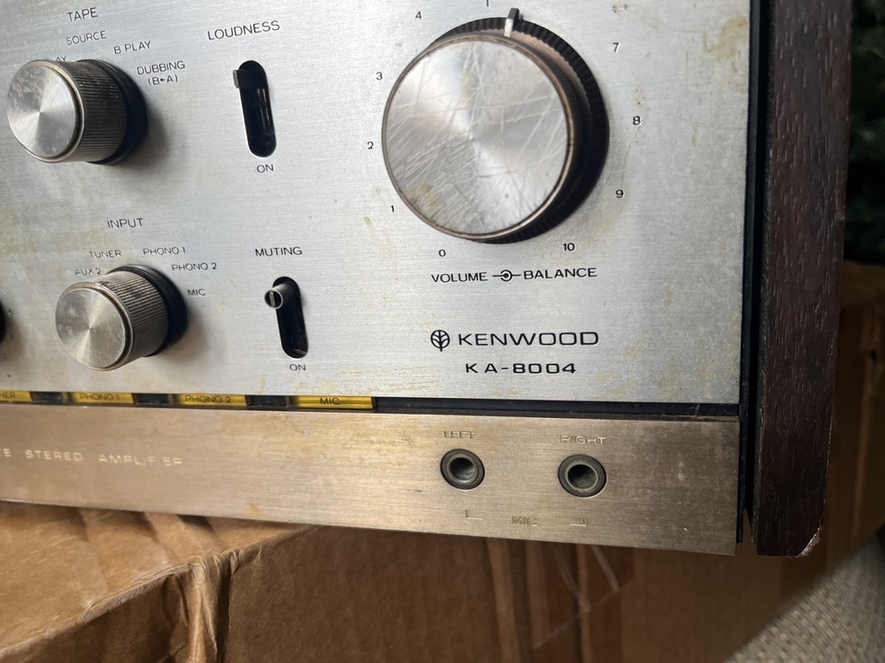 Kenwood KA-8004 Integrated Solid State Stereo Amplifier