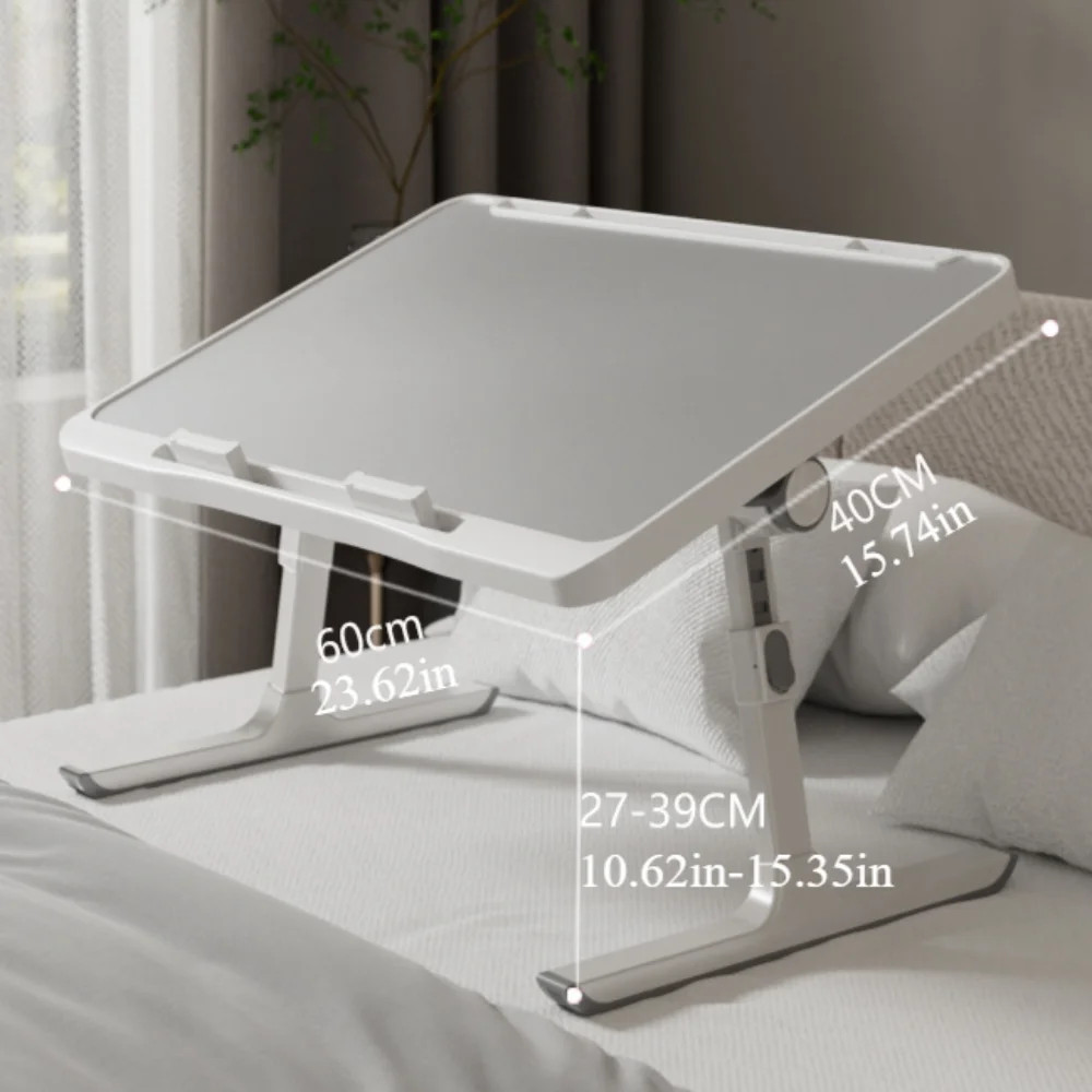 Foldable Laptop Bed Tray Table Height and Angle Adjustable Laptop Beds Tables US