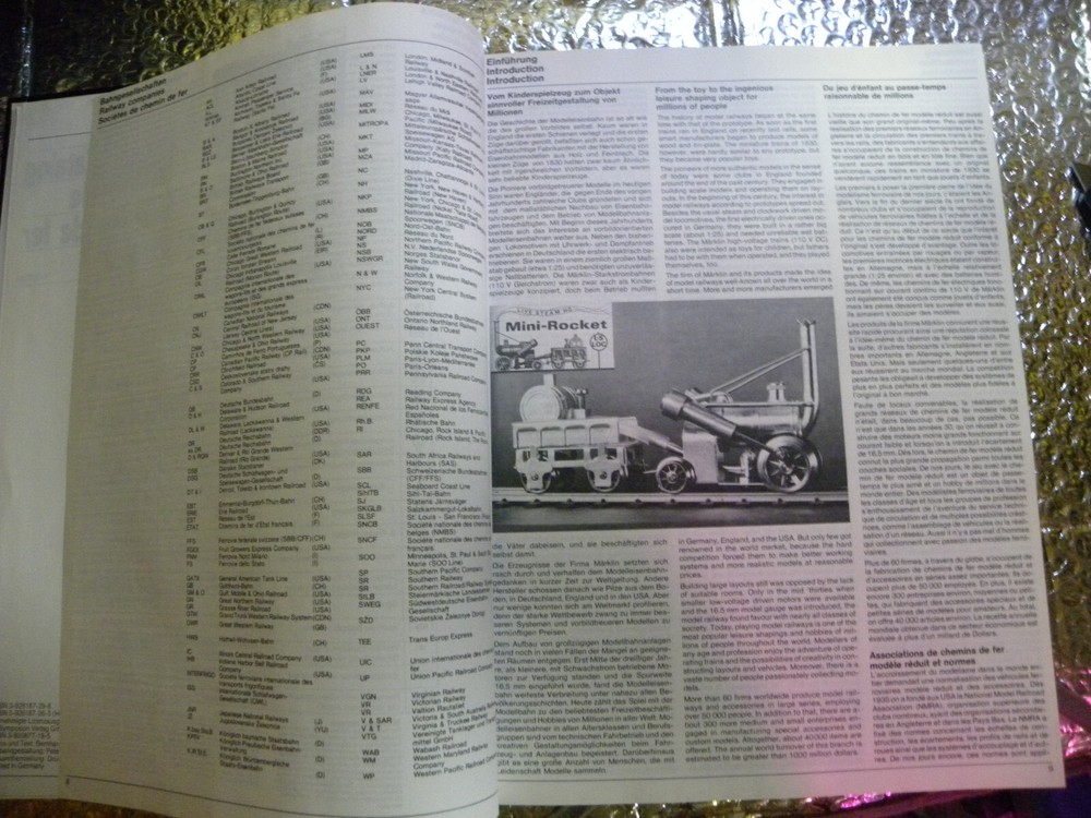 Ho Scale Internation Model Railway Guide Book WeltBild Verlag Modell Eisenbahn