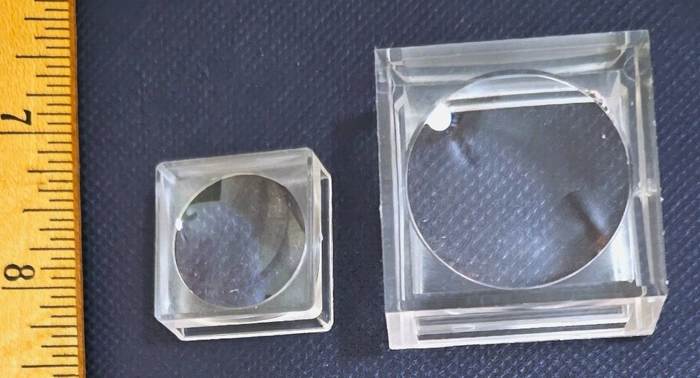 Pair of Square Plastic Magnifiers