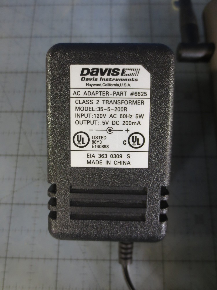 Davis Weather Envoy 6314 w/ AC adapter, Working!