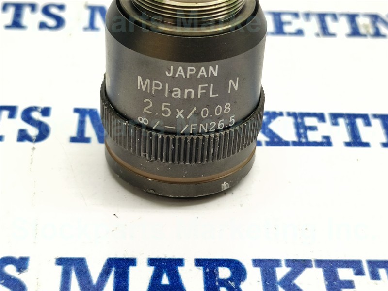 Olympus 2.5x/0.08 MPlanFL N Magnification Objective Lens