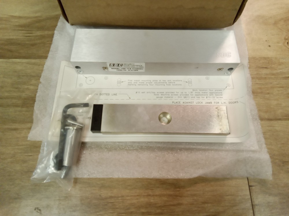 SDC 1581 D.E 12/24VDC Finish 628 .44/.22A Exit Check