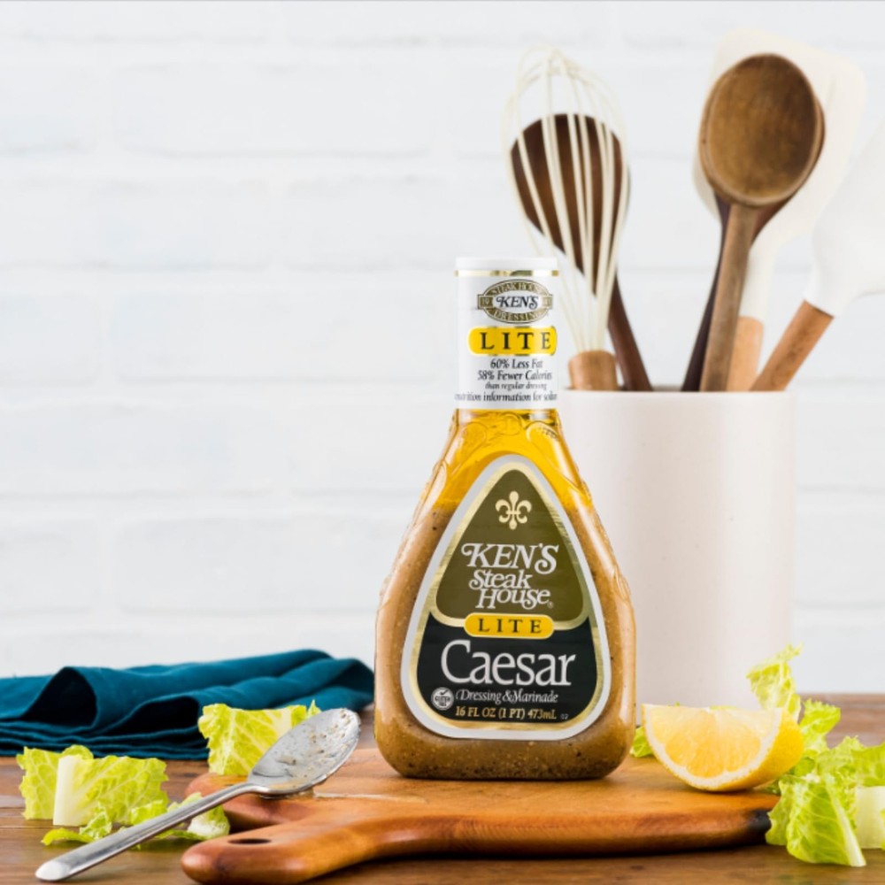 Ken's Lite Caesar Dressing-16 OZ