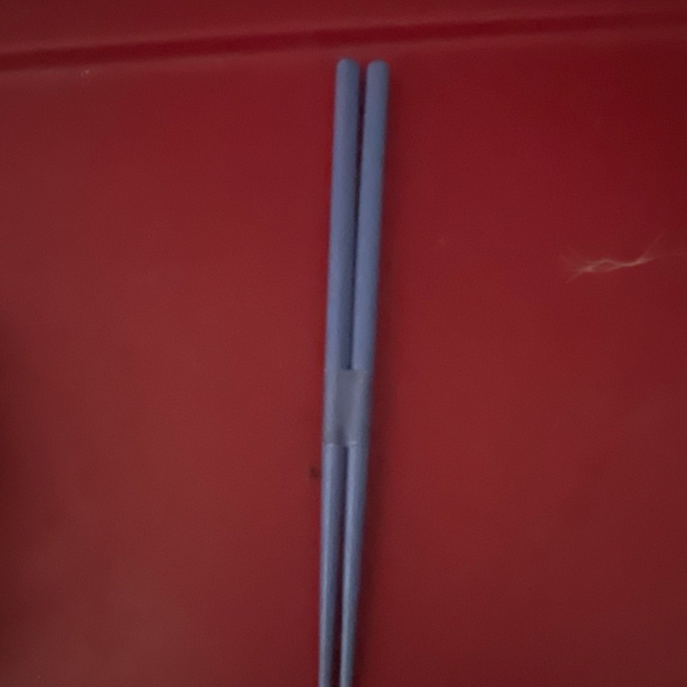 Kids Multicolor Plastic Chopsticks Set of 3, Reusable, Solid Handle