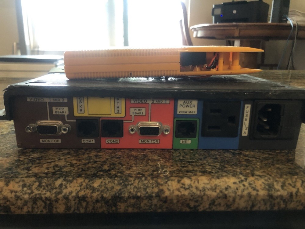 ELECTRALOGICS KSS KVS POS KITCHEN VIDEO CONTROLLER MODEL KSSC-1 & Amp Voltmeter