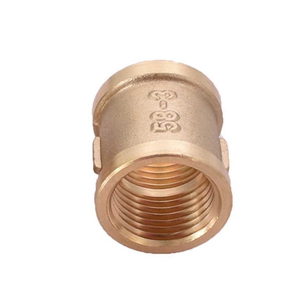 Brass Connector for For pipes 20mm Double Internal Threaded Durability