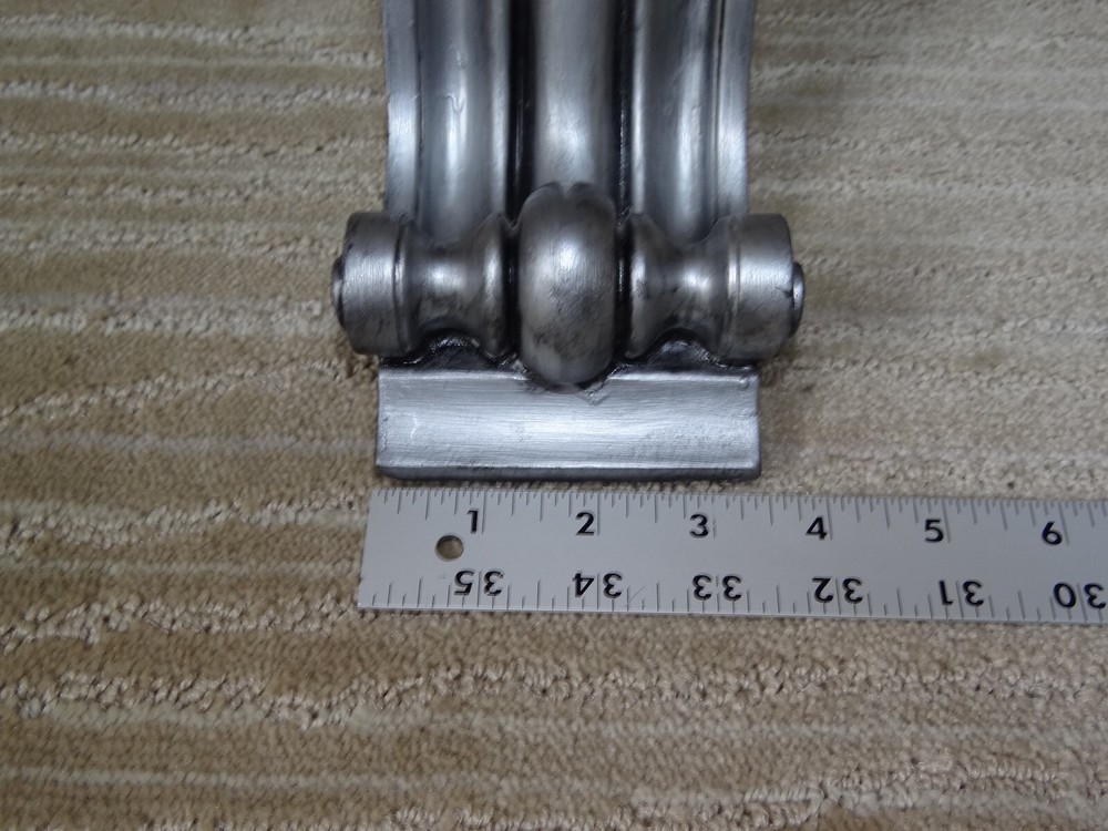 Pair of Vintage Corbels / Shelf Brackets - Scroll Design