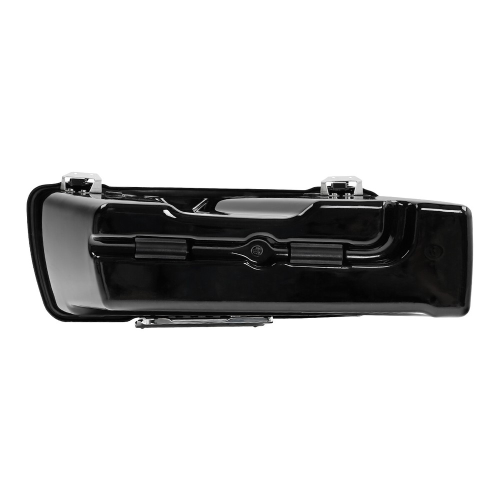 Hard Saddle Bags Bag W/ Chrome Conversion Brackets For HARLEY Heritage Softail