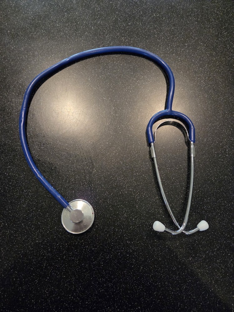 Vintage Blue Stethoscope