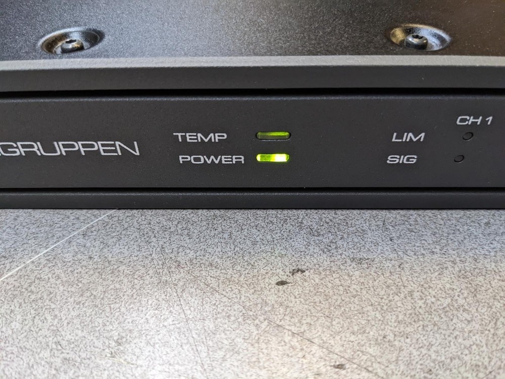 LAB GRUPPEN E SERIES 8:2 2-CHANNEL POWER AMPLIFIER - (POWER TESTED ONLY)