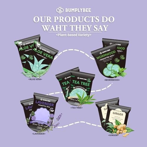 Moisturizing Lavender Paraffin Wax Refills for Hand & Feet - 10 Pack, Deep Hydra