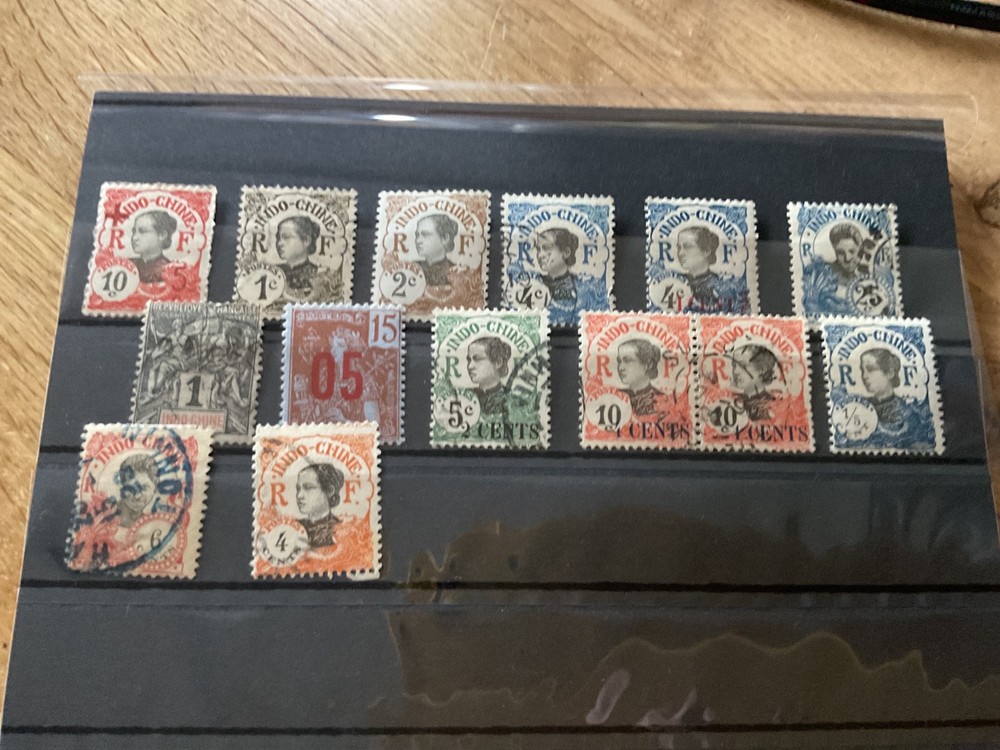 Indochina mounted mint or used stamps  B2340