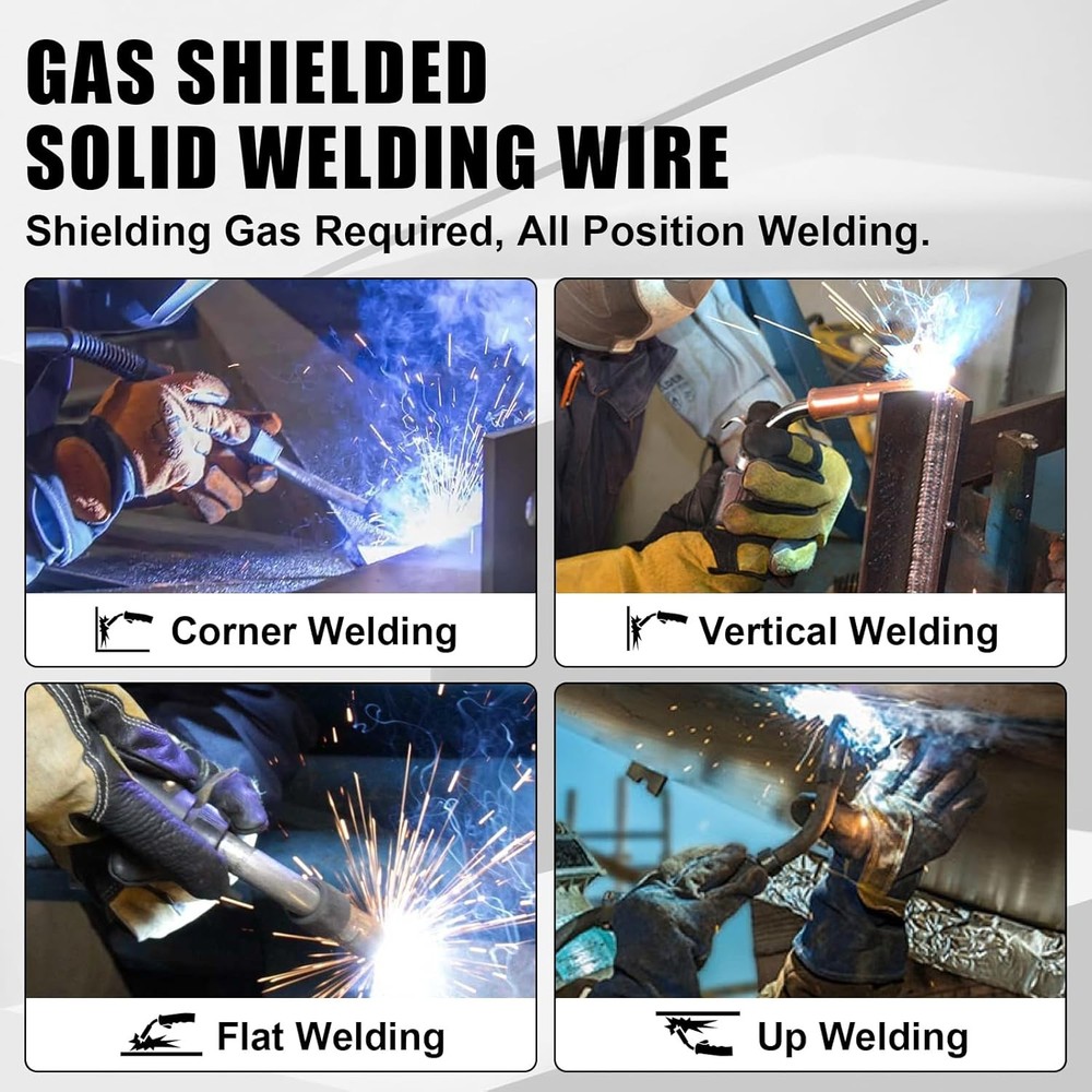 HIZONE MIG Solid Welding Wire ER70S 6 035 2LB New