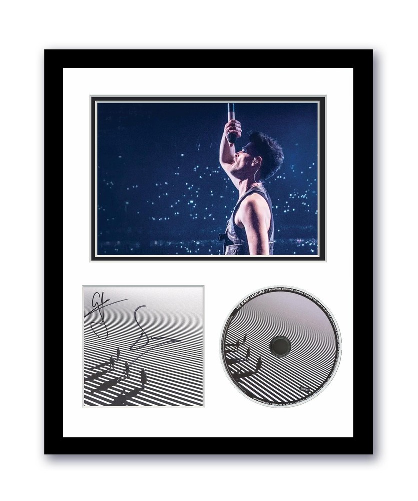 The Script Autographed Signed 11x14 Custom Framed CD Photo Satellites ACOA