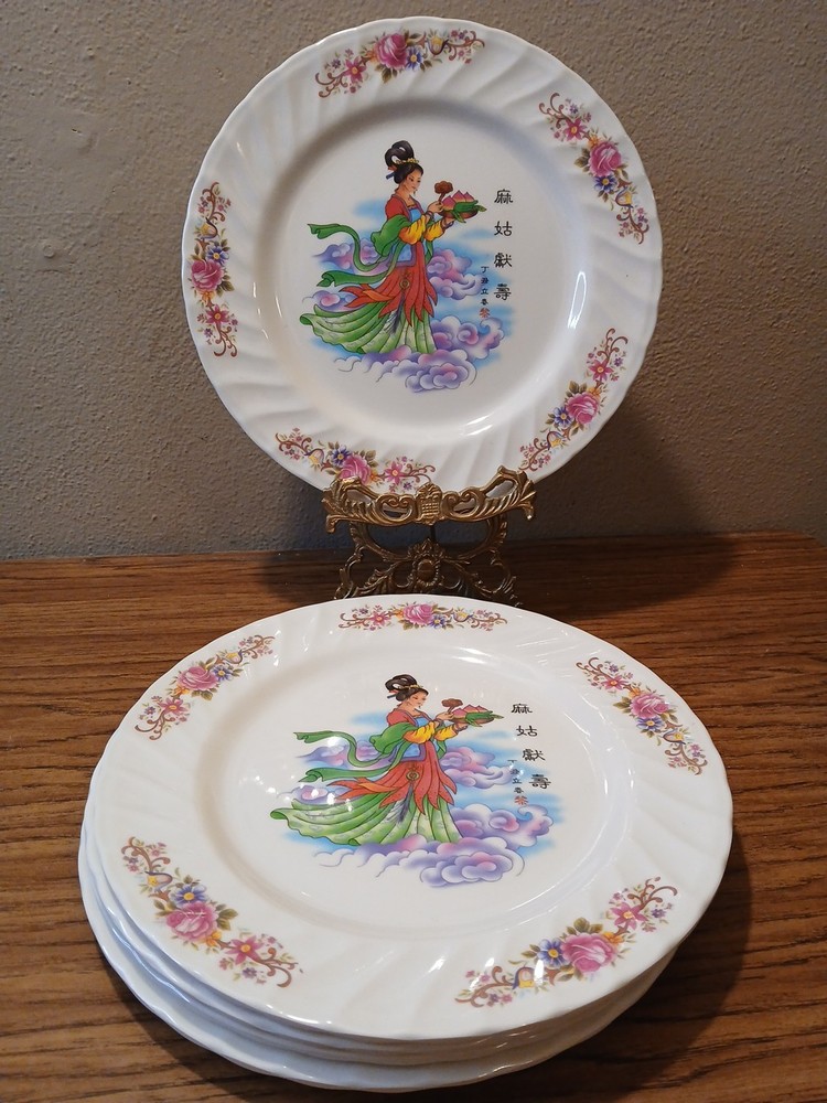 5 Fataco Melamine Asian 10" Plates