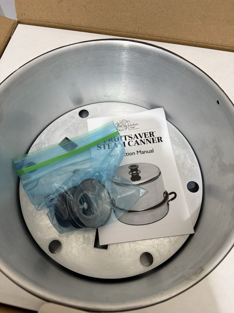 Aluminum Fruit Saver Steam Canner with Temperature Indicator