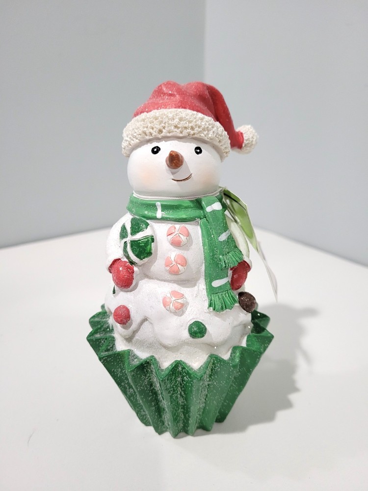 Cute ceramic snowman